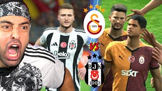 GALATASARAY  BEŞİKTAŞ DERBİSİ  HAFTANIN MAÇI  EFOOTBALL 2025 [upl. by Ahsenek]