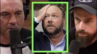 Why Twitter Banned Alex Jones  Joe Rogan [upl. by Ihcekn]