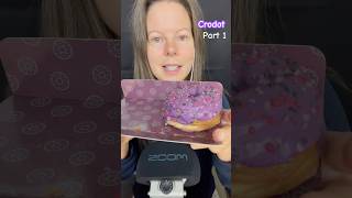 Crodots Generously Covered In Frosting asmr youtubecreatorcommunity donuts [upl. by Legyn]