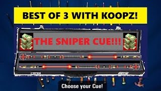 BRAND NEW CUE THE SNIPER CUE 8 BALL POOL EARLY RELEASE [upl. by Zweig263]