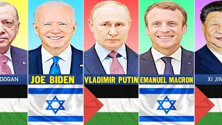 World Leaders that Support Palestine and Israel [upl. by Aniled233]