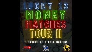 Nathan McMahon vs Ashleigh Thompson  Dave Collingridge vs Dan Rucci  Lucky13 Cash Match Saturdays [upl. by Oringa169]