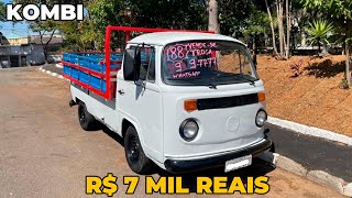 VOLKSWAGEN KOMBI PICAPE À VENDA POR APENAS 7 MIL REAIS [upl. by Adnim267]