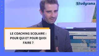 Le coaching scolaire  pour qui et pour quoi faire [upl. by Corena195]