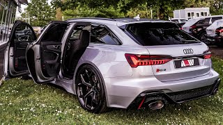 AWESOME 2024 Audi RS6 PERFORMANCE  Sound Exterior and Interior details [upl. by Ecyac866]