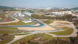 Aerial View 4K  Autódromo do Estoril  Estoril Racing Track [upl. by Namas938]