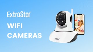 Keep an Eye on Your Home with ExtraStar’s WiFi Security Cameras [upl. by Snah]