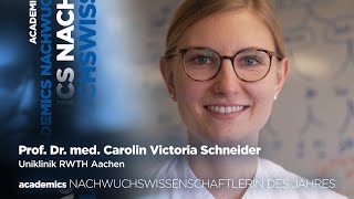 „academicsNachwuchswissenschaftlerin des Jahres“ Professorin Dr Carolin Schneider [upl. by Gilli]