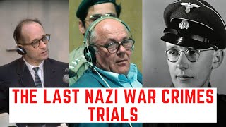 The LAST Nazi War Crimes Trials [upl. by Maegan]