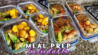 😱COMIDAS DE 1 SEMANA EN 1 HORA meal prep saludable y delicioso LOS ROLES DE EDY [upl. by Atinram777]