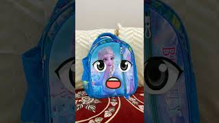 Anaya Ne Ye Kiya Bechare School Bag Ke Sath 😱🤣 comedy nannuchunnu shorts [upl. by Jarib]