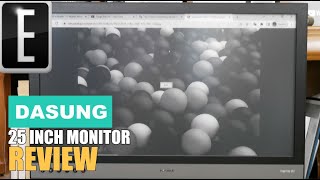 25 EINK Monitor Dasung Paperlike 253 Dark Knight  Review [upl. by Eletnahc985]