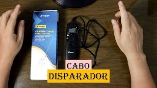 Cabo disparador para Câmeras DSLR  Pra que Serve e como Usar [upl. by Terri]