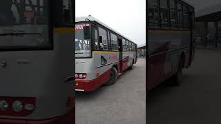 New Punjab Roadways bus  Punbus  ISBT 43 Bus stand Chandigarh  26 January 2022 [upl. by Latin299]