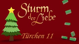 Stürmischer Adventskalender 23 Türchen 11  Sturm der Liebe [upl. by Dadivitan64]