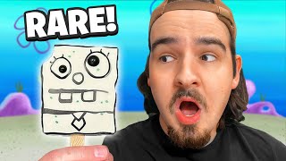 Opening Mystery SpongeBob Popsicle Figures Rare DoodleBob [upl. by Kwapong]