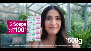 Vivel Aloe Vera Soap  Pack Promo  Hindi [upl. by Ajet]