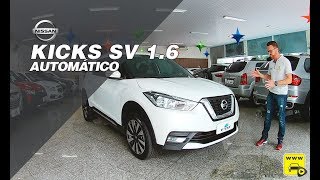 Nissan Kicks SV 16 CVT nos mínimos detalhes [upl. by Notsuj734]