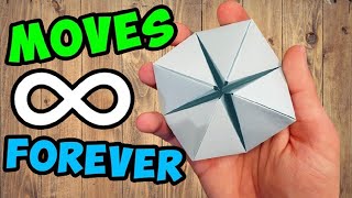 origami  How To Make a Paper MOVING FLEXAHEDRON  Fun amp Easy Origami [upl. by Sukul]