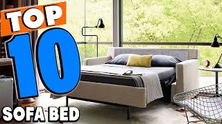 Top 10 Best Sofa Beds Review In 2024 [upl. by Yhtomit]