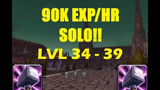 SUPER FAST Solo Leveling Paladin 3439 WoW Classic Season of Discovery [upl. by Ennaehr]