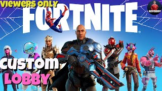 FORTNITE CHAPTER 5 SEASON 1 WITH SUBSCRIBERS  CUSTOM LOBBIES 3 [upl. by Adamson412]