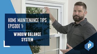 Home Maintenance Series How To Fix Window Balance System [upl. by Haslett]