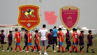 Al Wahda FC vs Fursan Hispania FC [upl. by Notnert866]