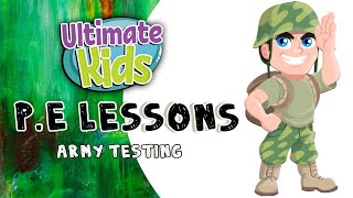 Army Testing  Ultimate Kids PE Lessons  FocuzFit [upl. by Zachariah]