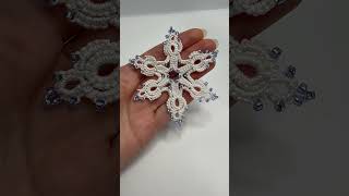 Tatting Subscribe to learn ꕥ Фриволите Подпишись и плети со мной кружево crochet вязание lace [upl. by Ajtak]