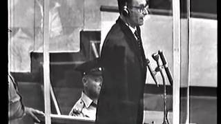 Eichmann trial  Session No 90 [upl. by Dosia]