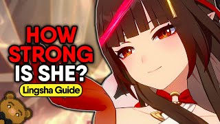 A COMPLETE Guide to Lingsha   Best Relics Best Build Teams [upl. by Anselm]