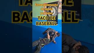 Domine o Estrangulamento de Lapela na Guarda Taco de Baseball – Técnica Avançada de JiuJitsu mma [upl. by Haslam47]