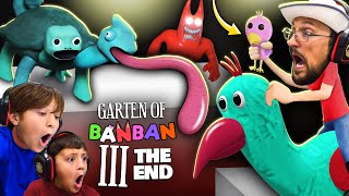 Opila Bird Race 🦆 Garten of Ban Ban 3 ENDING FGTeeV [upl. by Enomahs259]