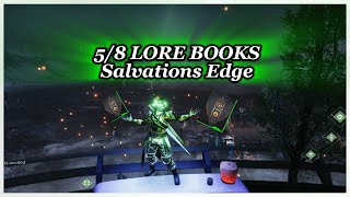 Salvations Edge 5 of the 8 lore books  Destiny 2 [upl. by Giselle]