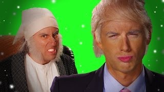 Epic Rap Battles of History  Behind the Scenes  Donald Trump vs Ebeneezer Scrooge [upl. by Gorrian]