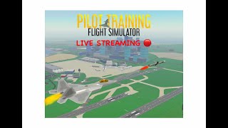 ROBLOX 🔴 AIRPLANE SPOTTING IN FLIGHT SIMULATOR PTFS 🔥 sub goal is 695 [upl. by Oneal]