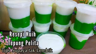 Resepi Kuih Tepung Pelita Confirm Jadi dan Tips Supaya kuihnya Tak Lembik [upl. by Sulakcin]