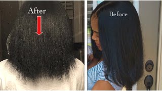 How Curly Cuts AND Wash n Go’s Damaged My Healthy Natural Hair  No Oils amp Butters Trend [upl. by Colwin]