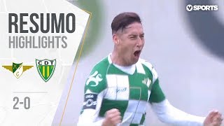 Highlights  Resumo Moreirense 20 Tondela Liga 1819 22 [upl. by Garbers]