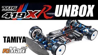 Tamiya 110 TRF419XR 4WD Chassis Kit EP Unbox [upl. by Enitsenrae]