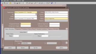 Oracle Apps Training  Create employee in HRMS [upl. by Yendic785]