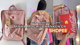 MINHA MOCHILA KANKEN BARATINHA DA SHOPEE  VALEU A PENA 😳 [upl. by Igiul841]