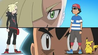 Ash VsGladion Alola League  Full Battle HD [upl. by Alrrats]