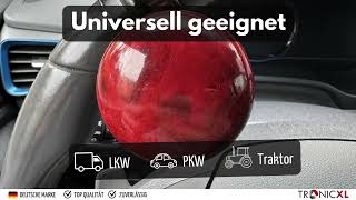 Lenkradknauf Wurzel Holz Optik Auto LKW PKW Traktor Lenkhilfe Lenkradkralle Lenkradknopf Fixlenker [upl. by Powers]