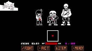 Bad Time Trio Fight Done By AzulTheGamer [upl. by Orual]