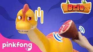 Meet Brachiosaurus Brie  My Pet Dinosaur Cartoon amp Song  Pinkfong Baby Shark [upl. by Jemmy]