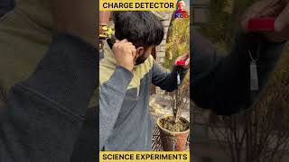 easy science projects  electroscope  experiment science physicsexperiment [upl. by Sirap]