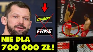 KOŁECKI ODRZUCI 700 000 ZŁ OD FREAKÓW  BAN ZA KOPNIĘCIE RING GIRL W POŚLADEK  MMAPUNCH [upl. by Etaner]