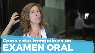 12 Trucos para estar tranquilo en tu examen oral [upl. by Salinas]